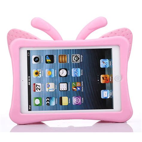 Kids Butterfly Cartoon Eva Shockproof Case Stand For Ipad 2 3 4