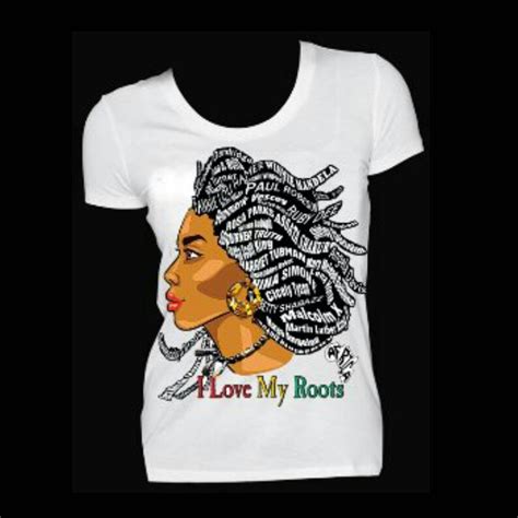 I Love My Roots Fitted White Crew Neck Tshirt Etsy