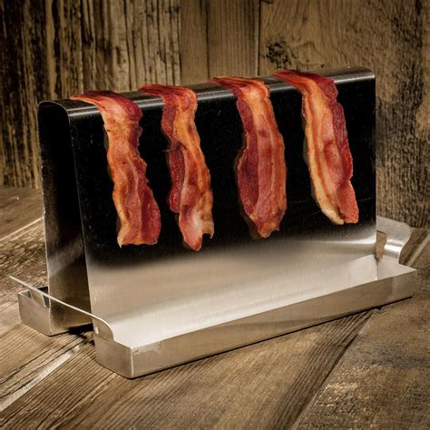 10 X 4 Inch Stainless Steel Bacon Grilling Rack Cc3123 Bbqguys