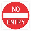 NO ENTRY SIGN (REGULATORY) | Buy Now | Discount Safety Signs Australia