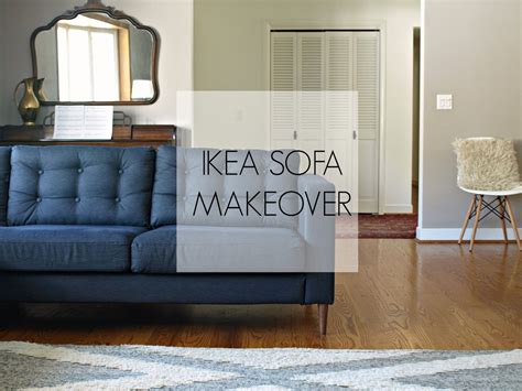 She sat in them, lied down, photographed them and even fell asleep. » Do || Ikea Sofa Makeover