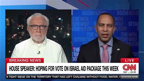 Leader Jeffries Cnns Situation Room With Wolf Blitzer Youtube