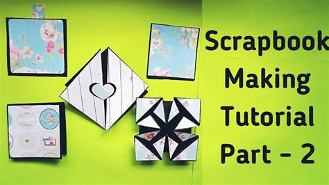 How To Make Scrapbook Pages 5 Different Card Ideas Diy Scrapbook