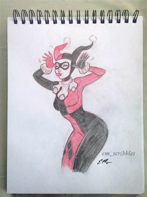 Sassy Harley By Em Scribbles On Deviantart Art Pages Scribble Artist