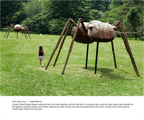 Gigantic Bug Sculptures Of David Rogers Infest Arboretum Hoagonsight