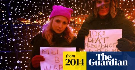 pussy riot activist arrested after pro alexei navalny protests in moscow pussy riot the guardian