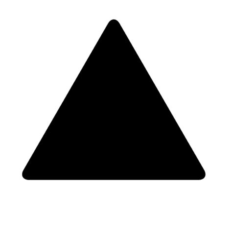 Triangle Sign Transparent Png And Svg Vector File