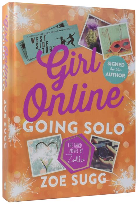 Girl Online Going Solo By Sugg Zoe Born 1990 2016 Signed By