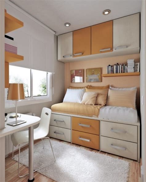 Let's have a look into a small bedroom design usually makes us think of a cluttered, chaotic space! Small Space bedroom interior design ideas - Interior design