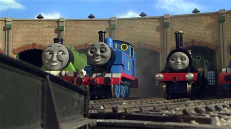 He is very proud of his shiny, scarlet red paintwork, and always thinks of himself as the most brightest and shiniest engine on sodor. Image - Toby'sSpecialSurprise13.png | Thomas the Tank ...