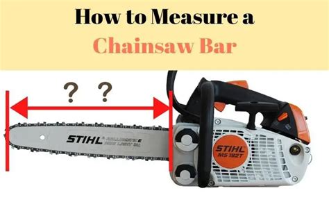 Chainsaw Guide Bar Sizes