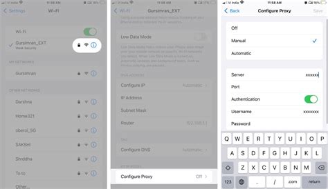 How To Configure A Proxy Server On Iphone And Ipad Igeeksblog