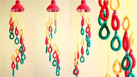 Empty Plastic Bottle Wind Chime Easy Best Out Of Waste Wind Chime