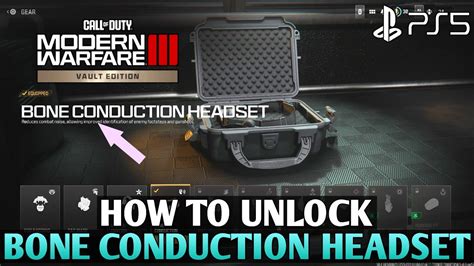 How To Unlock Bone Conduction Headset MW3 Bone Conduction How To Get