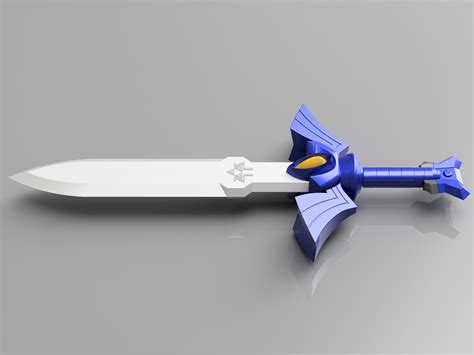 Stl File The Legend Of Zelda The Wind Waker Master Sword・3d Print