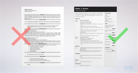 Find here few awesome quality assurance resumes templates. Quality Control Resume Examples (Job Description & Skills)