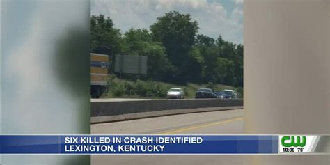 Names Released In Fatal Lexington Crash That Killed 6