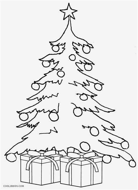 Coloring book with skating snowman. Printable Christmas Tree Coloring Pages For Kids