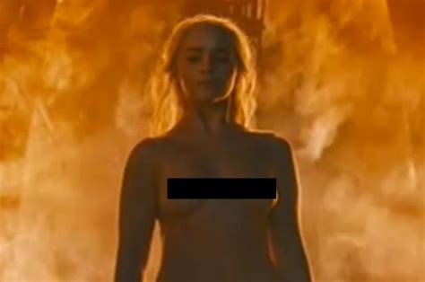 Emilia Clarke Needed Vodka For Game Of Thrones Nude Scene