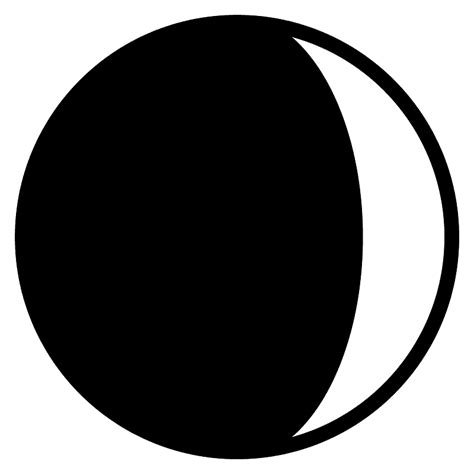 Waxing Crescent Moon Emoji Clipart Free Download Transparent Png