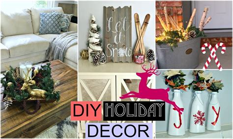 DIY Holiday Room Decor! DIY Christmas!  YouTube