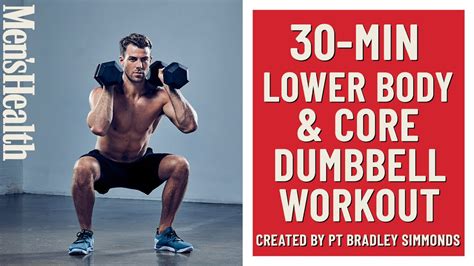 30 Minute Lower Body And Core Dumbbell Workout Mens Health Uk