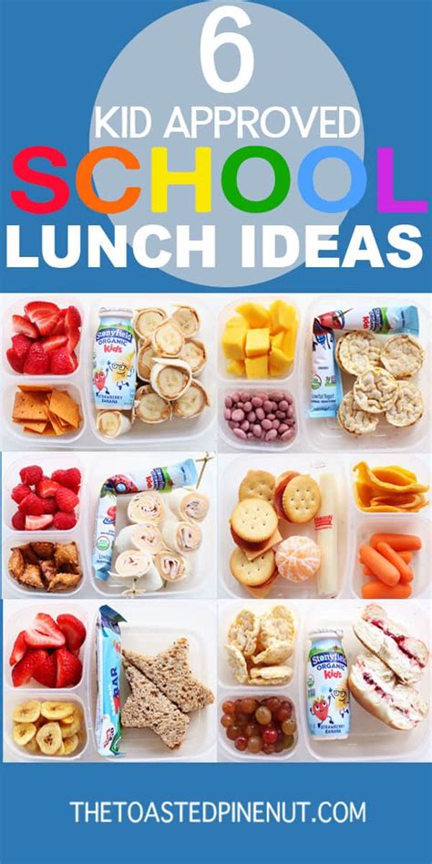 Six School Lunchbox Ideas The Toasted Pine Nut