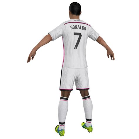 Cristiano Ronaldo 3d Model 89 Max Obj Free3d