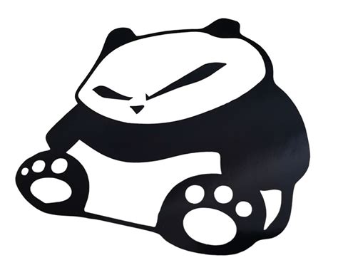 Angry Panda Decal