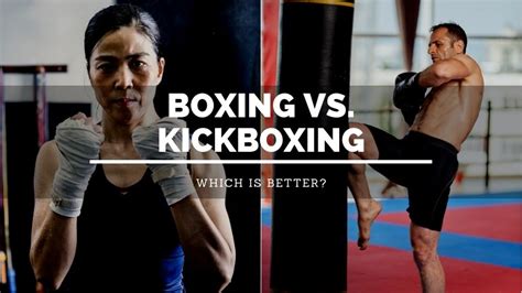 Boxing Vs Kickboxing Which Is Better Sweet Science Of Fighting