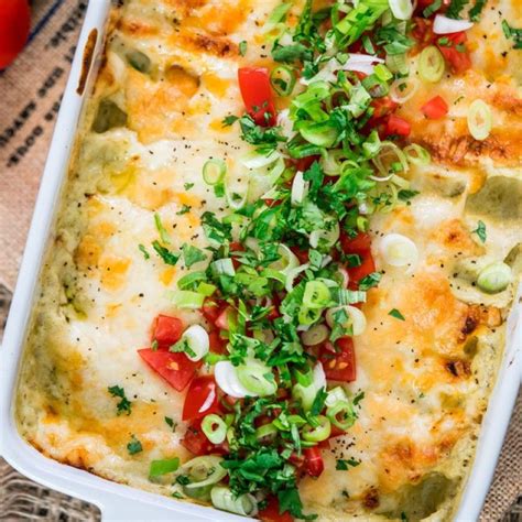 My mother in law made. Organic Green Chile Chicken Enchilada Casserole - Second Nature Gourmet
