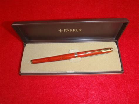 Parker Heritage Collection Fountain Pen Red Lacquer New In Box Made In