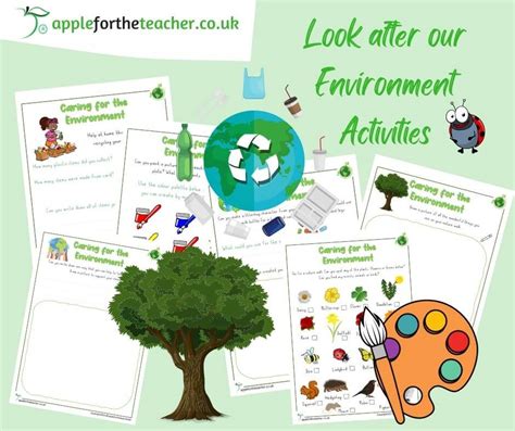 Looking After Our Environment Ks1 Apple For The Teacher Ltd