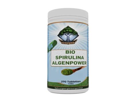 Bio Spirulina 270 Tabletten Anzestral