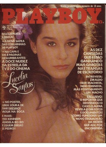 Sebo do Messias Revista Playboy 1980 Nº 57 Lucélia Santos Com