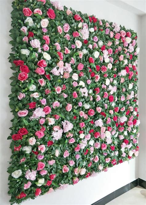 Floral Walls Decor Backdrop For Wedding Arrangement Birthday Etsy