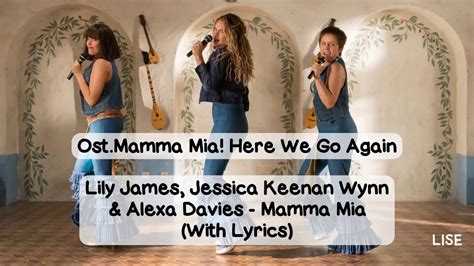 Mamma Mia Here We Go Again Mamma Mia Lyrics Video YouTube Music