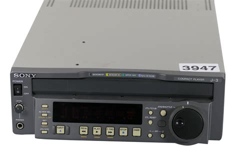 Sony J 3 Compact Player Betacam Sx Mpeg Imx Digibeta Vcrshop