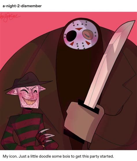 Freddy X Jason By A Night 2 Dismember On Tumblr Freddy Krueger