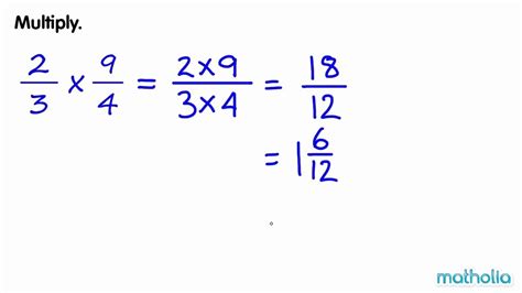 Multiplication Of Improper Fractions Improper Fractions Fractions