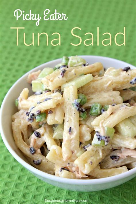 Rice cakes + peanut butter. Picky Eater Tuna Salad | Easy healthy recipes, Food ...