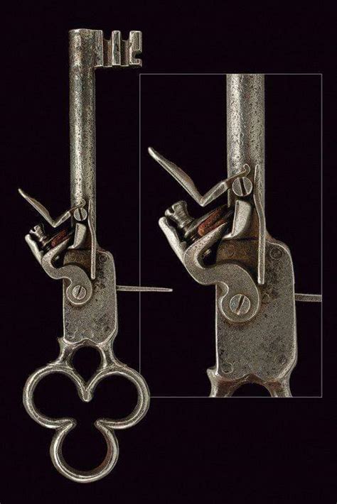 Th Century Jailer S Flintlock Key Gun Photo Homemadetools Net