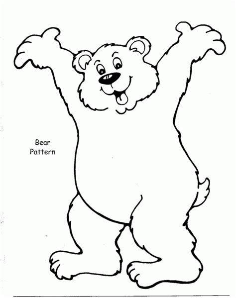 Printable Going On A Bear Hunt Coloring Page Clip Art Library