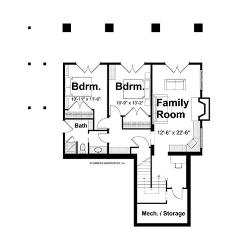 Bungalow Style House Plan 2 Beds 2 Baths 1948 Sqft Plan 928 195