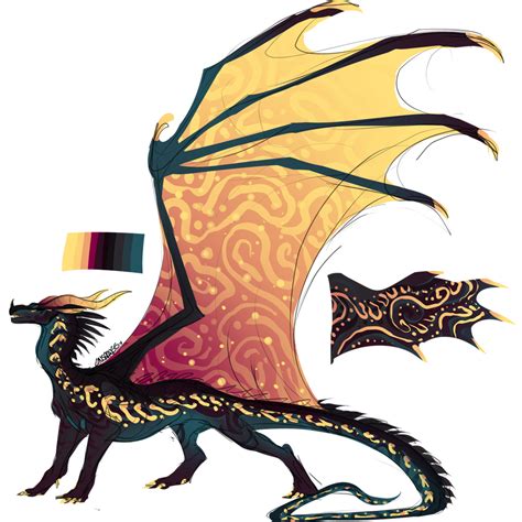 Cool Dragon Drawings Wings Of Fire Mirage Reference Wings Of Fire