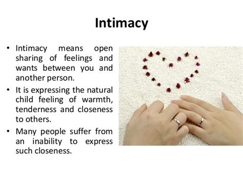 Intimacy Transactional Analysis Transactional Analysis Intimacy