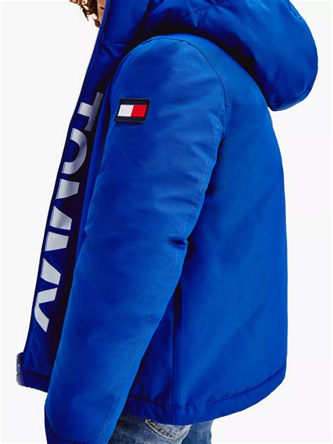 Tommy Hilfiger Kids Padded Jacket Navy At John Lewis And Partners