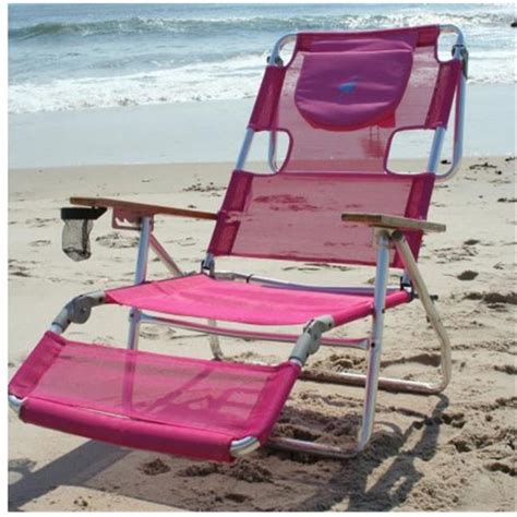 Pink Ostrich 3 In 1 Beach Chair And Lounger Pack Of 3