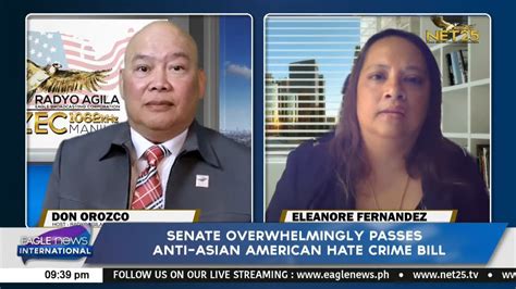 Senate Overwhelmingly Passes Anti Asian American Hate Crime Bill Youtube