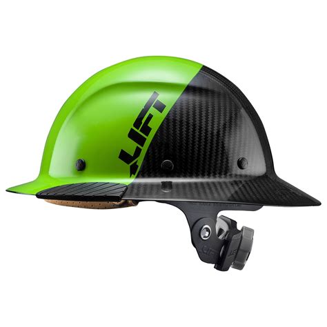 Lift Safety Hdf50c 20gc Fifty 50 Carbon Fiber Full Brim Hard Hat